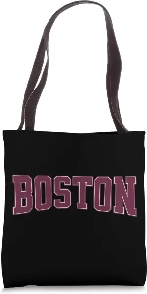 Boston Classic Sports College Style Tote Bag