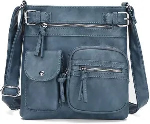Goth Purse Leather Crossbody Tote Bag for Women  Studded Hobo Shoulder Purse, Trendy Goth Work Boston Bag