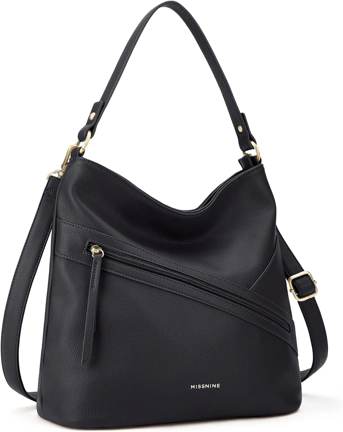 Missnine Hobo Bag Purses and Handbags for Women Top Handle Handbags with Pocket Zipper