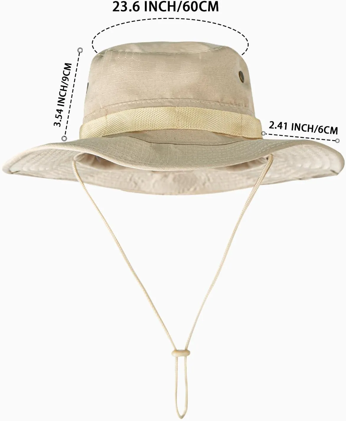 Sun Hats for Men Women Bucket Hat UPF 50  UV Protection Boonie Hat for Safari Fishing Hiking Garden Beach