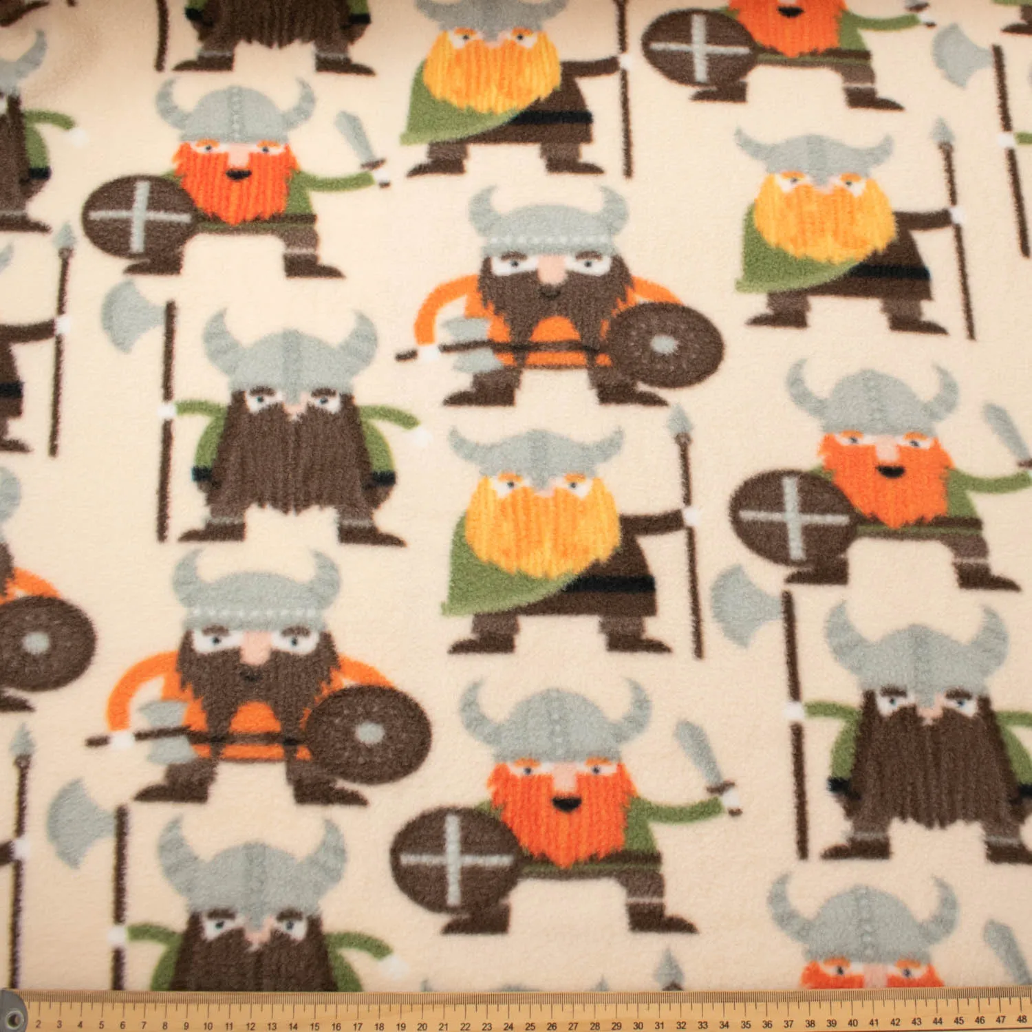 Vikings Printed Polar Fleece Design 69